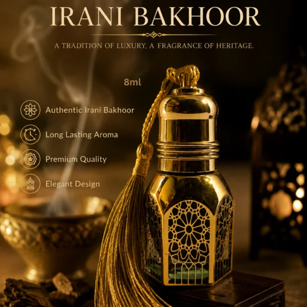 Irani Bakhoor Concentrated Perfume Oil Non-Alcoholic Attar